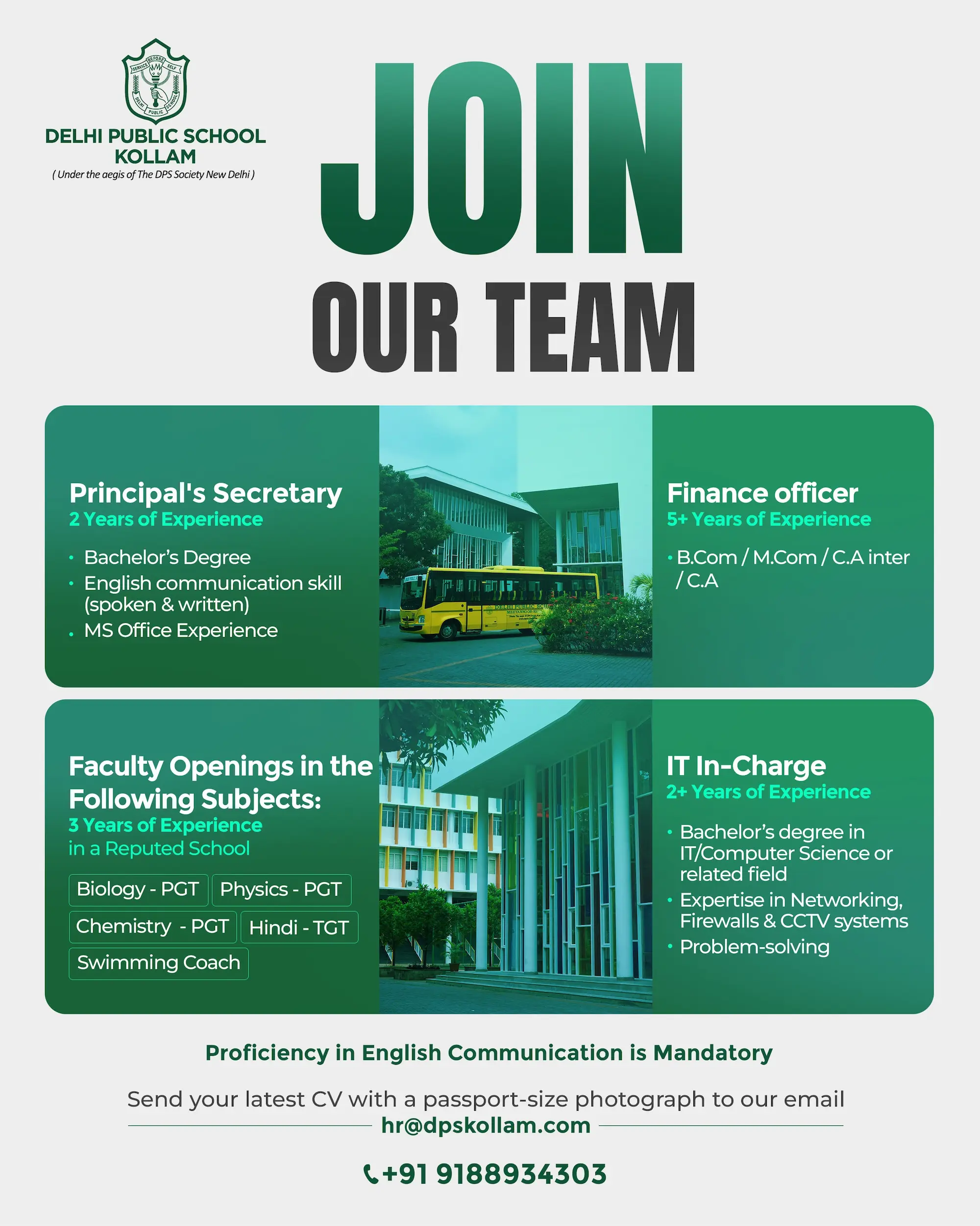 Join Our Team